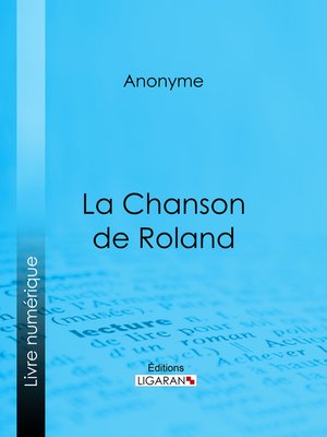 cover image of La Chanson de Roland